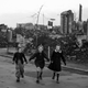 Rollerskating in Essen, February 1949.